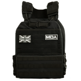 BLACK Weight Vest - Modern Day Athlete Modern Day Athlete Modern Day Athlete