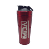 Premium Metal Shaker - Modern Day Athlete Modern Day Athlete Metallic Red Modern Day Athlete